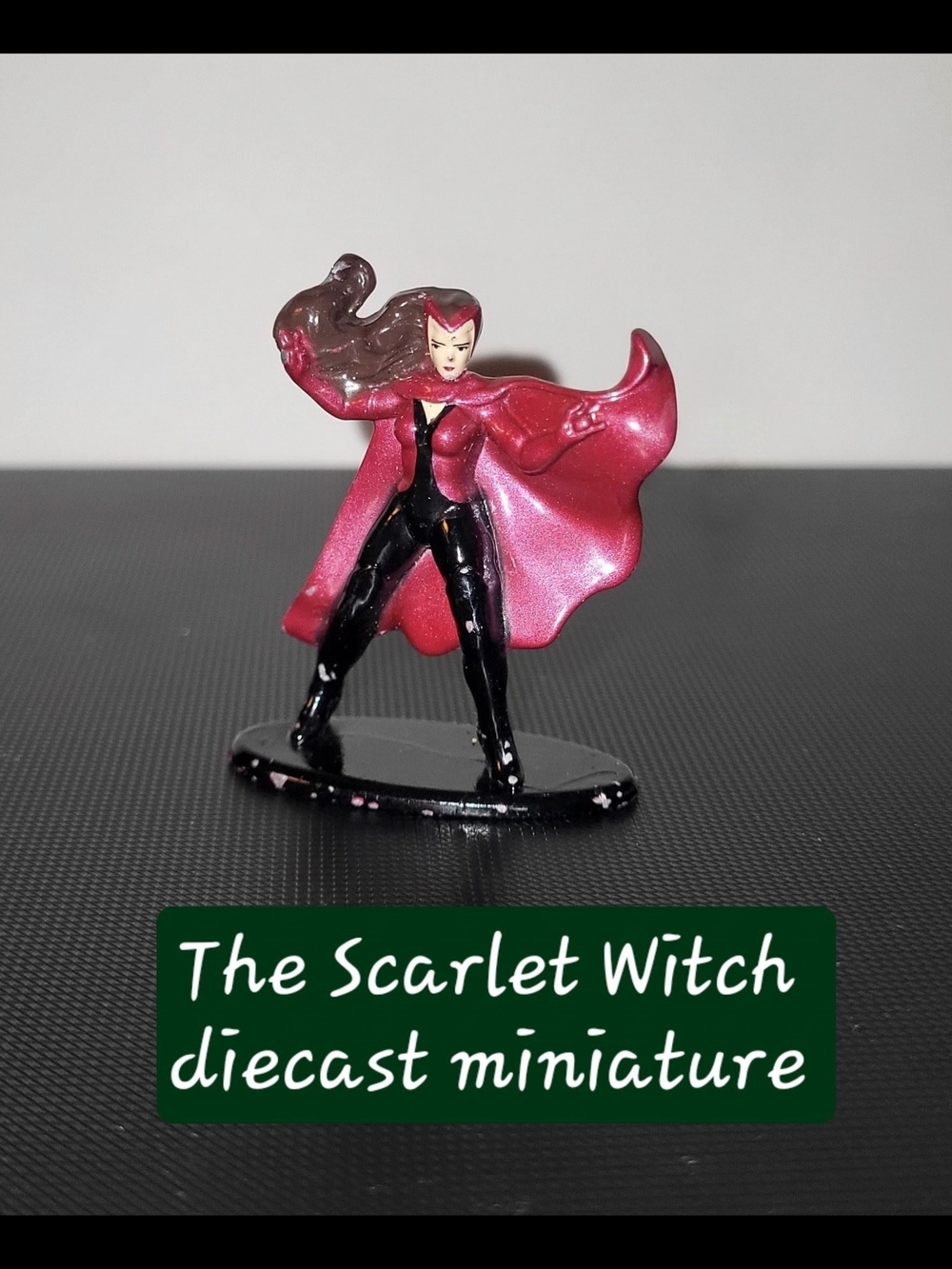 Scarlet Witch Diecast Miniature - Red & Black Home Accent